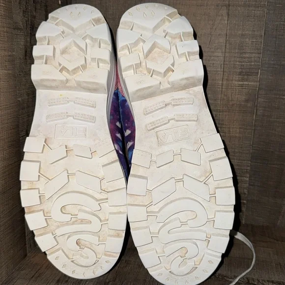 Fila Women's Multicolor Tie-Dye Sneakers - Picture 10 of 10
